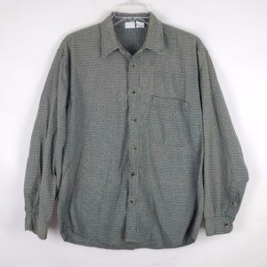 Vintage VTG Site Apparel Button-Down Plaid Shirt Size S | Basic Outdoor Casual